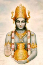 Lord Vishnu as Dhanvanthari Lord Vishnu as Dhanvanthari