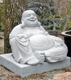 Hotei, the laughing buddha Hotei, the laughing buddha