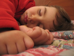 sleeping child